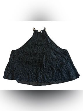 Paper Crane Shirt Top Black Size Medium